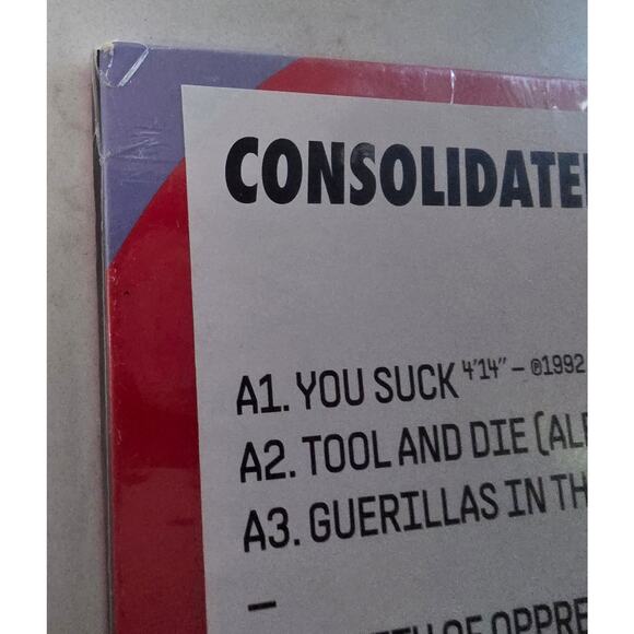 Consolidated PIAS 40 12" Vinyl Single UK Import Sealed New Industrial Dance - Picture 6 of 11